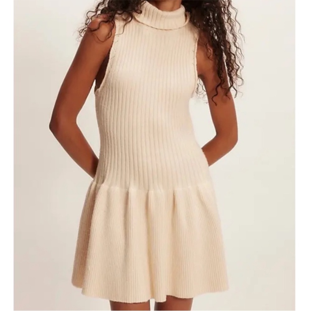 Free people turtleneck sweater dress